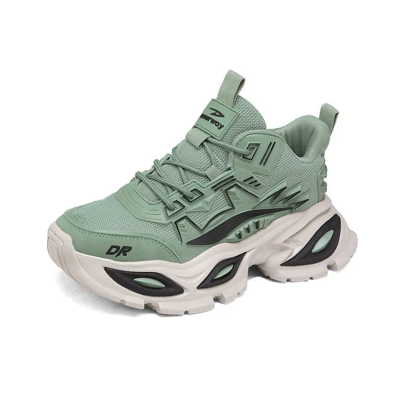 DEERWAY Shock Absorbers With Slip Resistant And Abrasion Resistant Properties Low Top Casual Shoes Men's-6