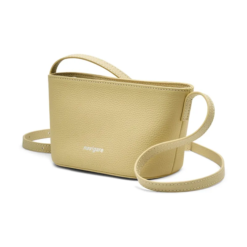 NAVIGARE Cow Leather Crossbody Bag, Shoulder Bag Mini Women's Multicolor-5