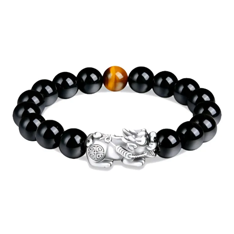 YUSHENGQING Ebony Wooden Bracelets Unisex-0