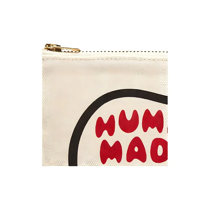 HUMAN MADE Canvas Bag Clutches Regular Women's White-3