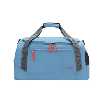 AMERICAN TOURISTER Fabric Travel Bag 33L Unisex Smoke Blue