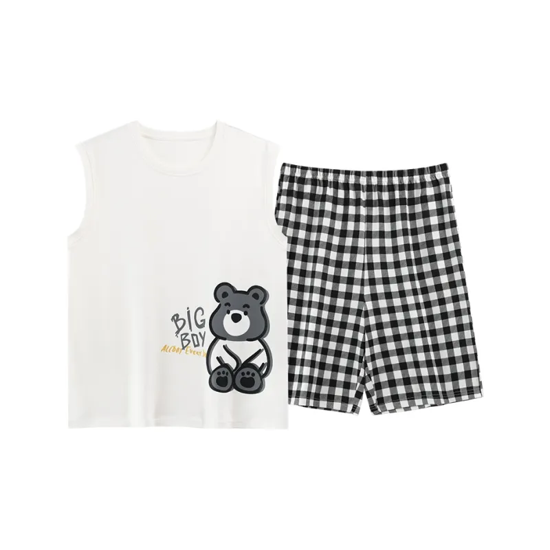 Mulong family Men Pajama Sets-0