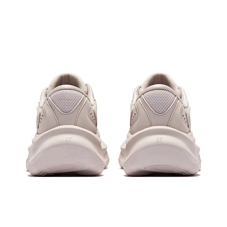 Erke Breathable And Resilient Low Top Casual Shoes Women's Painted Gray-3