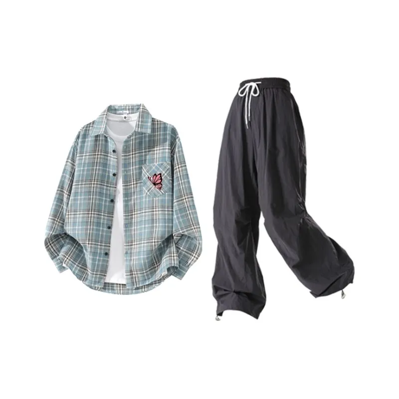LIVINGTOWN Shirt Matching Set Unisex-8