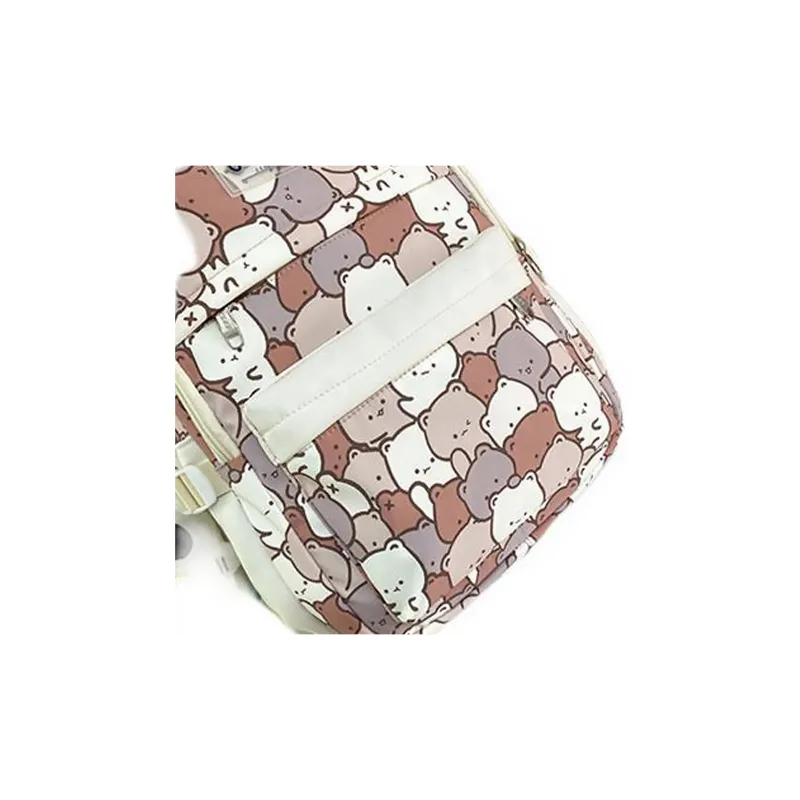 CARTELO Nylon Backpack Regular Unisex Multicolor-4