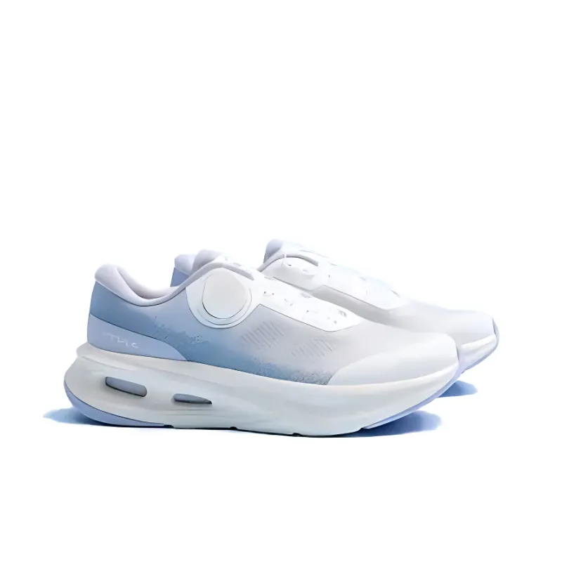 Anta Wear resistant And Lightweight Low Top Training Shoes Women's White Purple-3