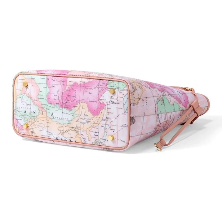PAPRIKA Cow Leather Shoulder Bag Regular Women's Multicolor-3