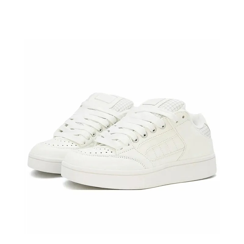 BLUBLONC Anti Slip Wear Resistant Low Top Skateboard Shoes Women's-1