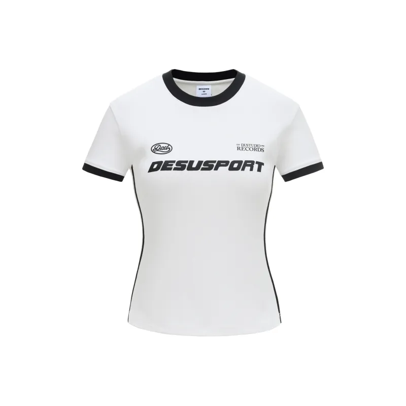 DESSUU T Shirts Women's White-0