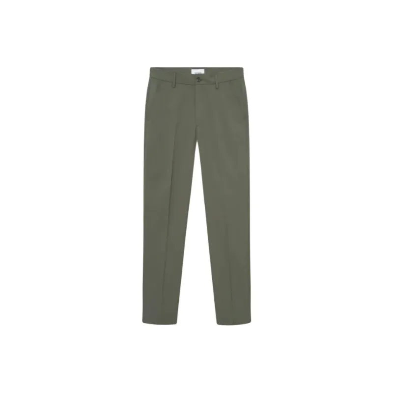 LES DEUX Suit Trousers Men Army Green-0