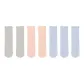 2 Silver Gray+2 Light Pink+3 Sky Blue