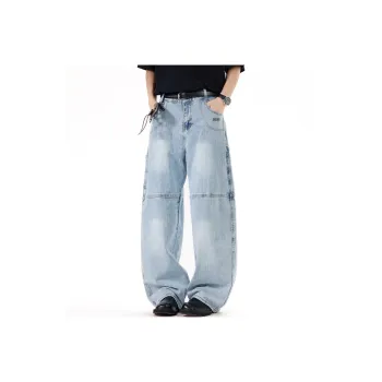 Double Dealer Jeans Unisex Light Blue