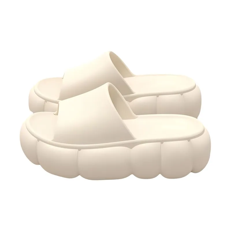 LUNNIFEIYA Premium Thick Soled Summer Couple Indoor Bathing Slip Resistant Odor Resistant EVA Slippers-5