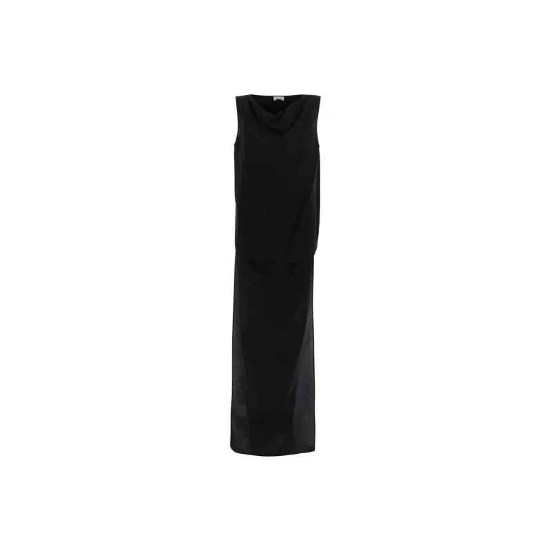 PAROSH Sleeveless Dress Women's Black-0