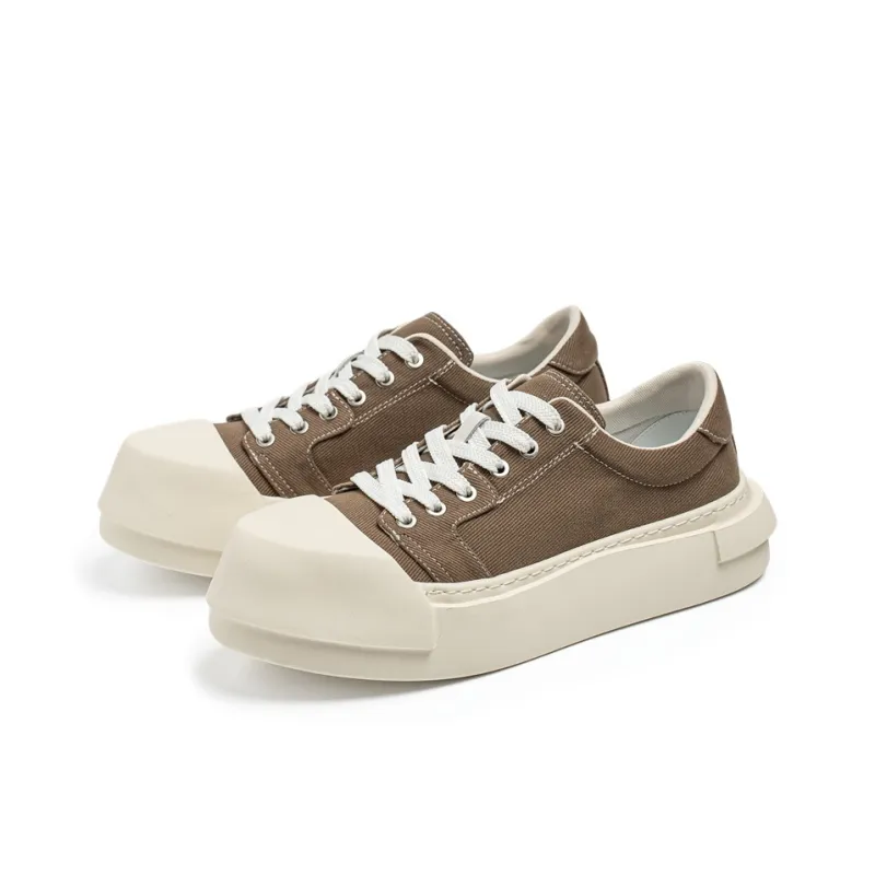Black tailed Deer Slip Resistant, Breathable, Lightweight Low Top Skateboard Shoes Men's-12