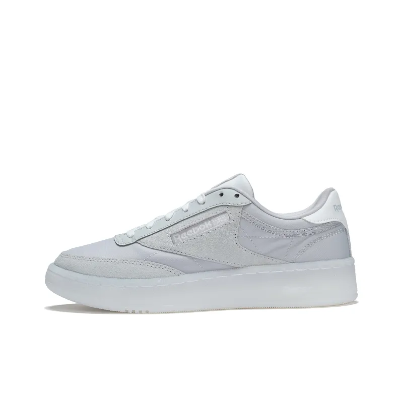 Reebok Anti Slip Wear Resistant Low Top Skateboard Shoes Unisex Gray-0