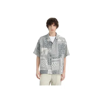 WILD LEADER Shirts Men Gray[CW51585A50]