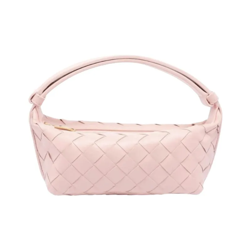 Bottega Veneta Leather Handbag Women's Pink-0