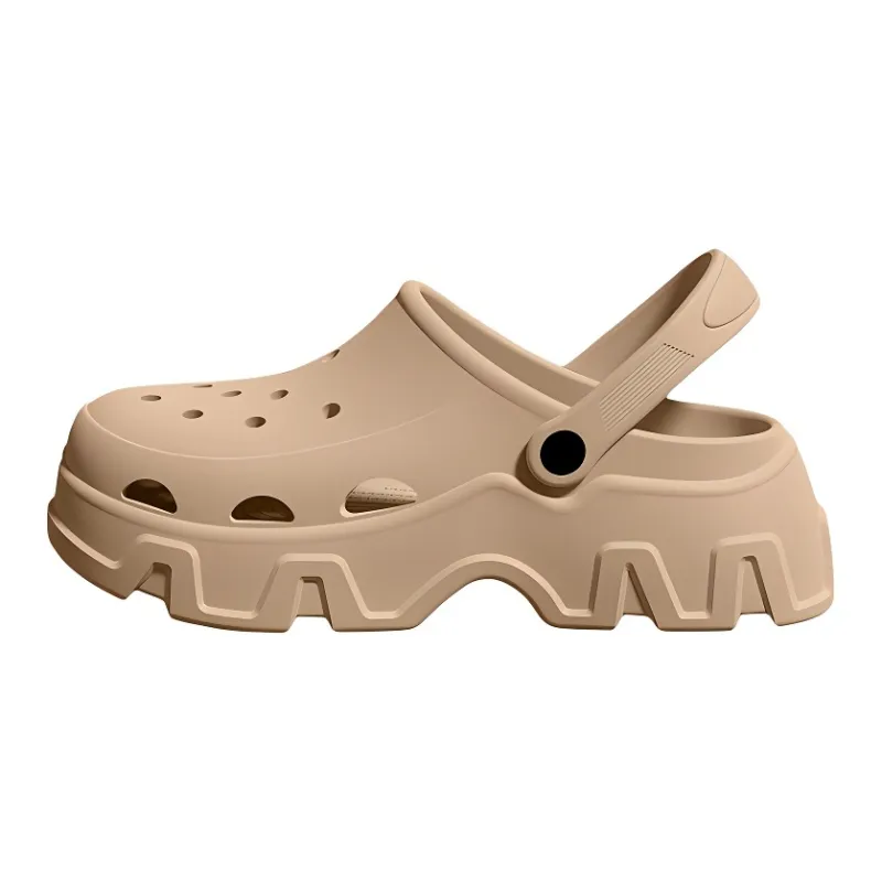 LUNNIFEIYA Clogs Outerwear Breathable Slip Resistant Home Slippers-6