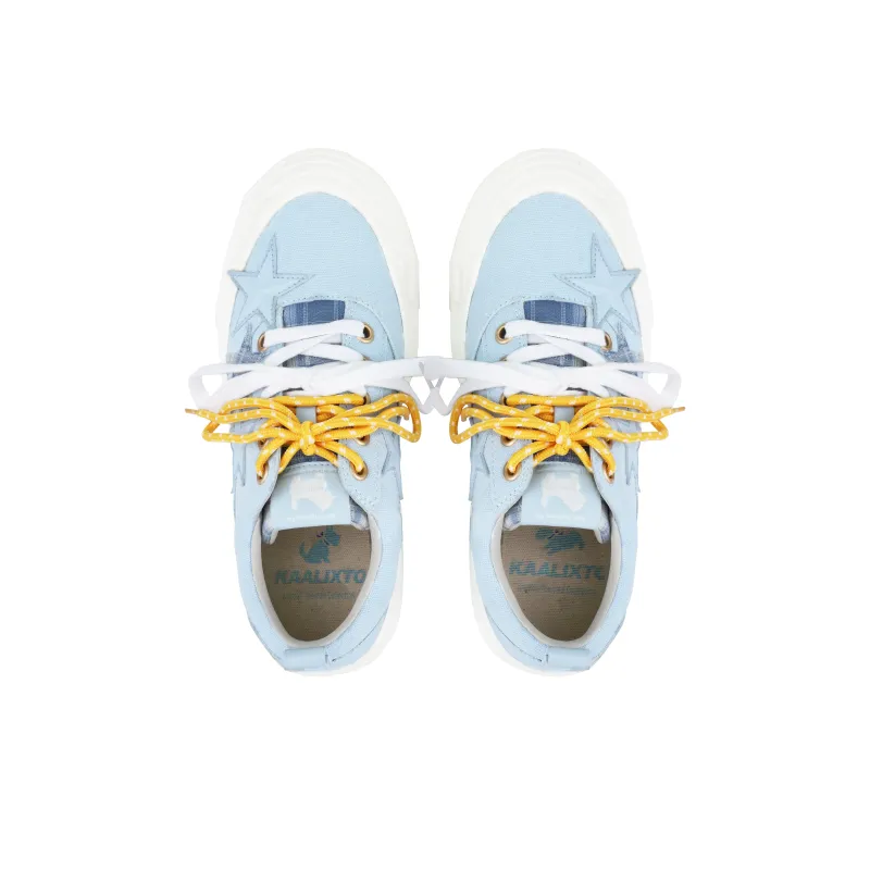 KAALIXTO West Highland Spring Journal Canvas Shoes Unisex Sky Blue-3