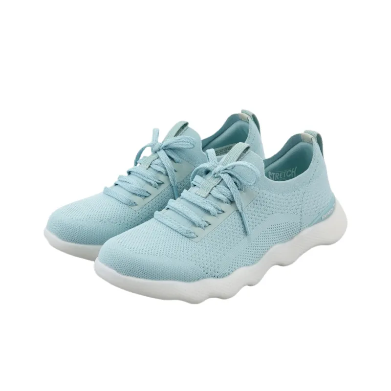 Skechers Massage Fit Lite Low Top Casual Shoes Women's Blue-3