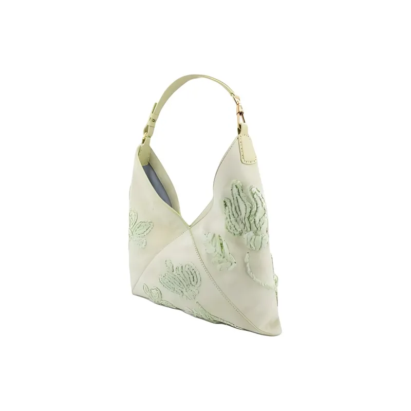 ERMANNO SCERVINO Cow Leather Shoulder Bag Regular Women's Green-2