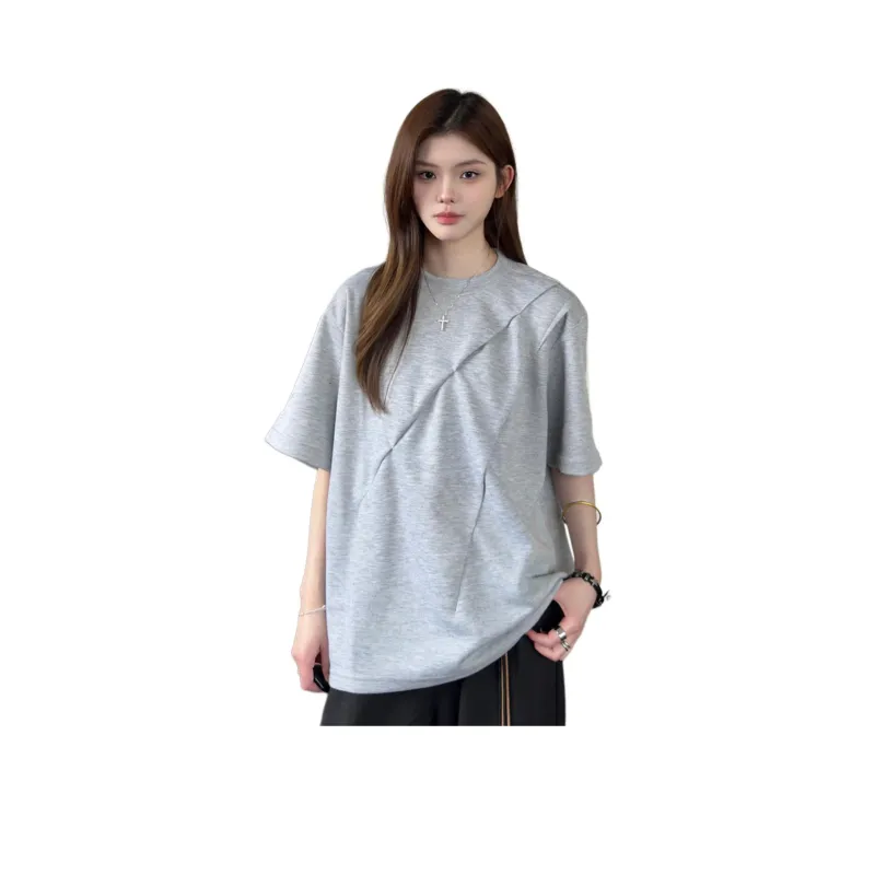 NEVER RULE T Shirts Unisex Heather Gray-0
