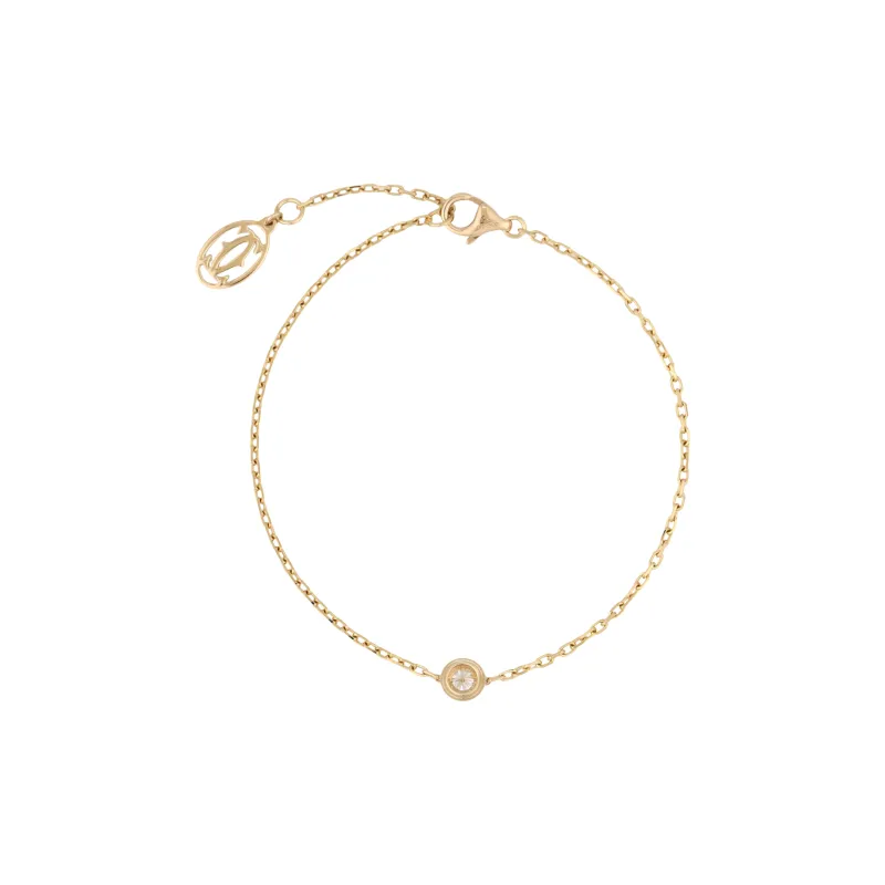CARTIER Single Rhinestone Bracelets Women's-1