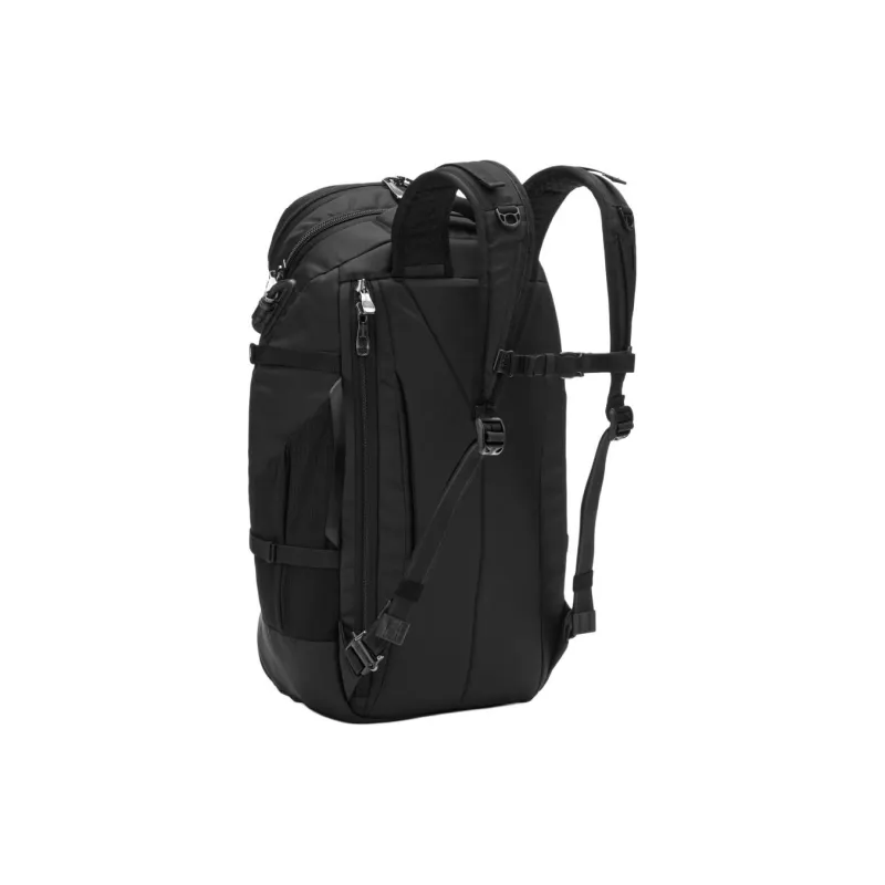 PACSAFE Recycled Polyester Backpack Unisex Black-1
