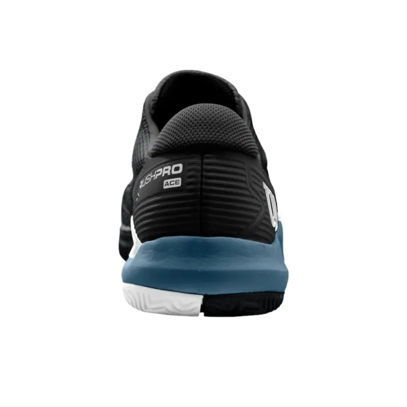 Wilson Rush Pro Ace Low Top Tennis Shoes Men's Black-4