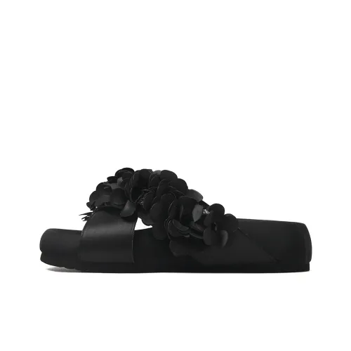 CAMEIDO Slip Resistant Slide Slippers Women's Black
