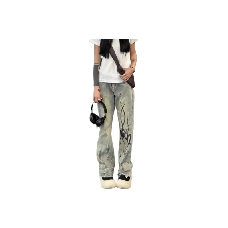 KVIV Jeans Men Yellow Mud -0