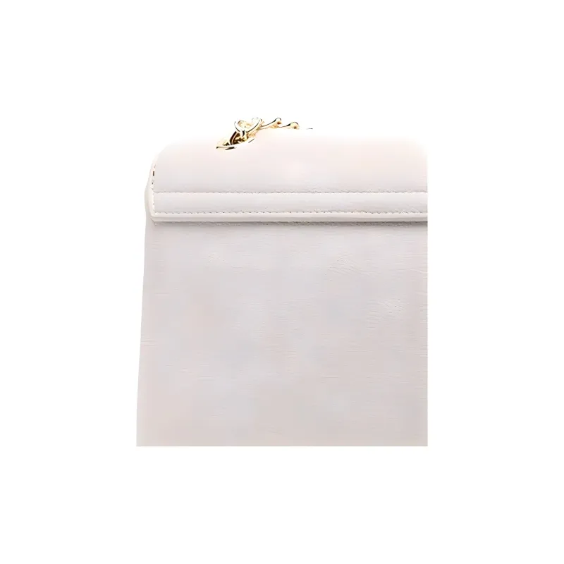 LOVE MOSCHINO PU Shoulder Bag, Crossbody Bag Women's White-3