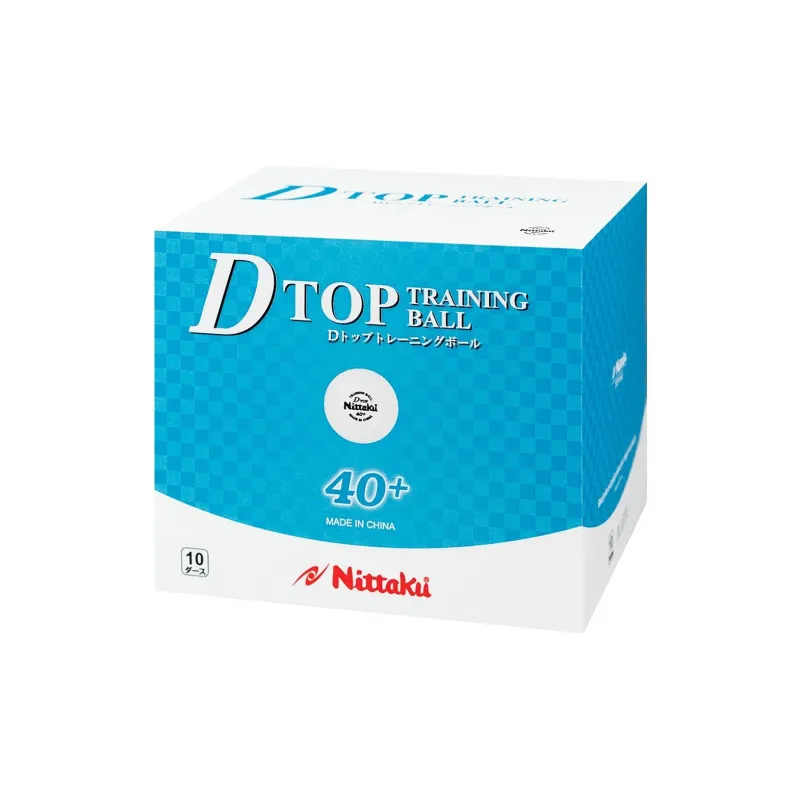 NITTAKU Table Tennis Plastic Training Unisex 10 Dozen 120 Pack White-2