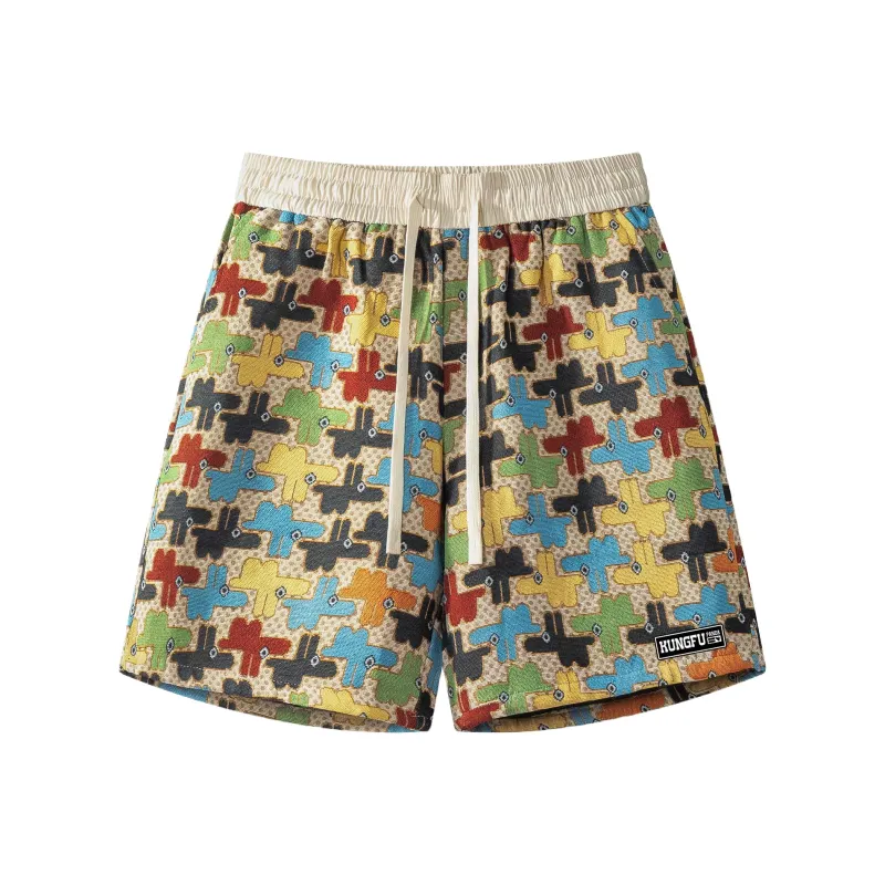 Kung Fu Panda Casual Shorts Unisex-7