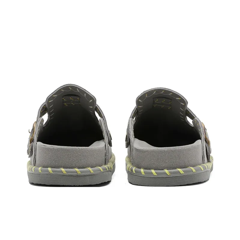 Year By Year Rubber Sole Slip Resistant Closed Toe Slippers Unisex-4