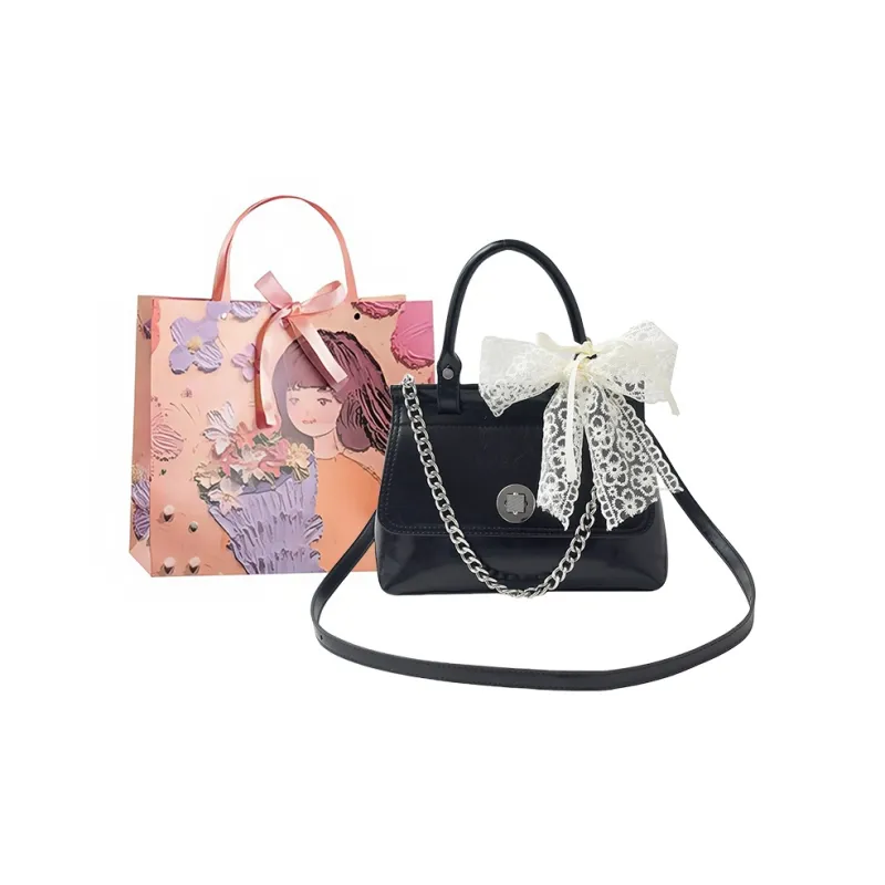 PARK DANCE PU Shoulder Bag, Crossbody Bag, Handbag Regular Women's White/Blue/Pink/Purple/Black-2
