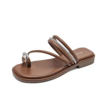 JOSINY Slide Slippers Women's Brown