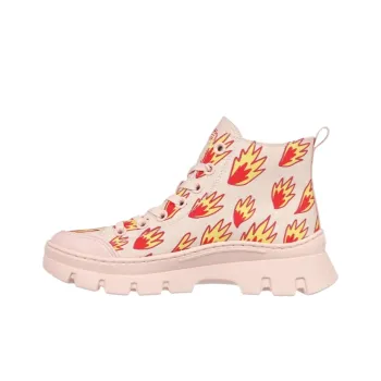 Ricardo Cavolo x Skechers Roadies High Top Casual Shoes Women's Pink