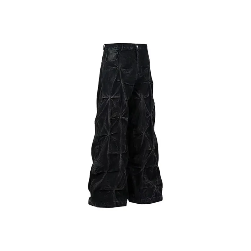 HKRXEC Jeans Men Black-0