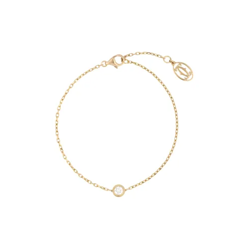 CARTIER Single Rhinestone Bracelets Women's