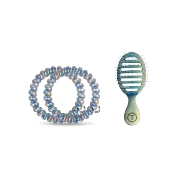 TELETIES TPU Resin Hair Tie Women's Green Blue Pink