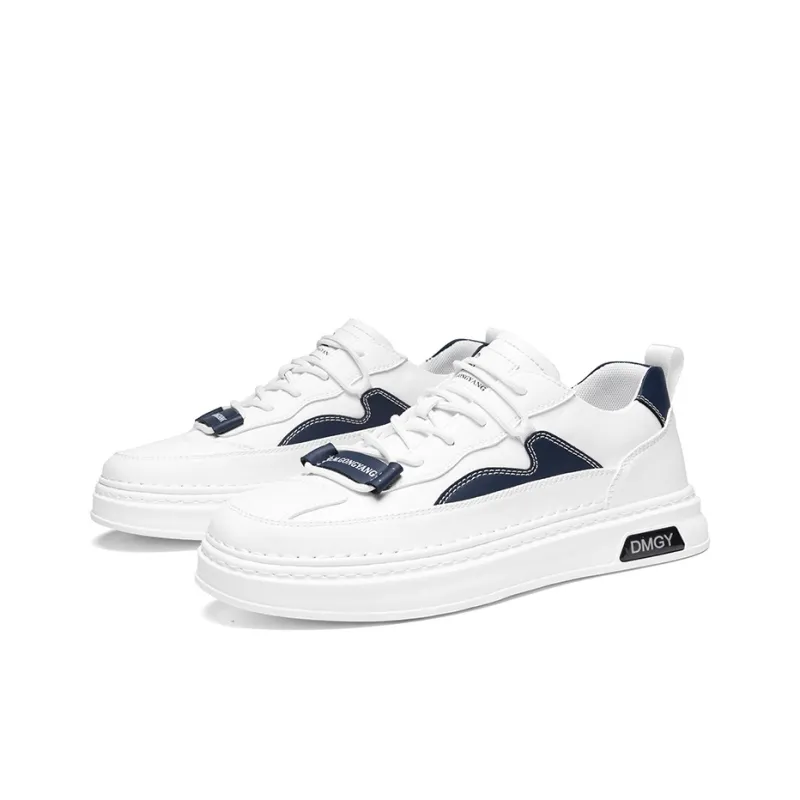 ABCIU Cushioning Abrasion Resistant Lightweight Low Top Skateboard Shoes Men's-2