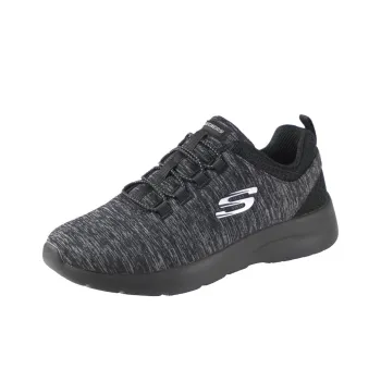 Skechers Anti Slip Wear Resistant Low Top Casual Shoes Women's Black