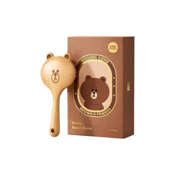 QILIN x LINE FRIENDS Dry And Wet All High Hairline Smooth Hair Air Cushion Comb Massage