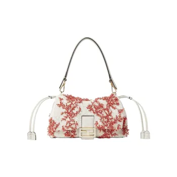 FENDI Baguette FF Buckles Baguette Bag, Shoulder Bag, Crossbody Bag, Handbag Medium Size Women's Multicolor