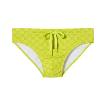 GUCCI Swimming Shorts Men's Lime Green