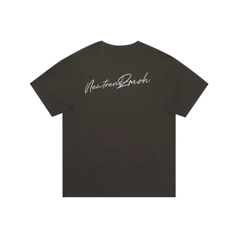 ZMOH Short Sleeved T Shirt Unisex Couple's-12