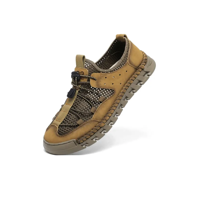 LINGPAO Abrasion Resistant Breathable Slip Resistant Low Top Casual Shoes Men's-13