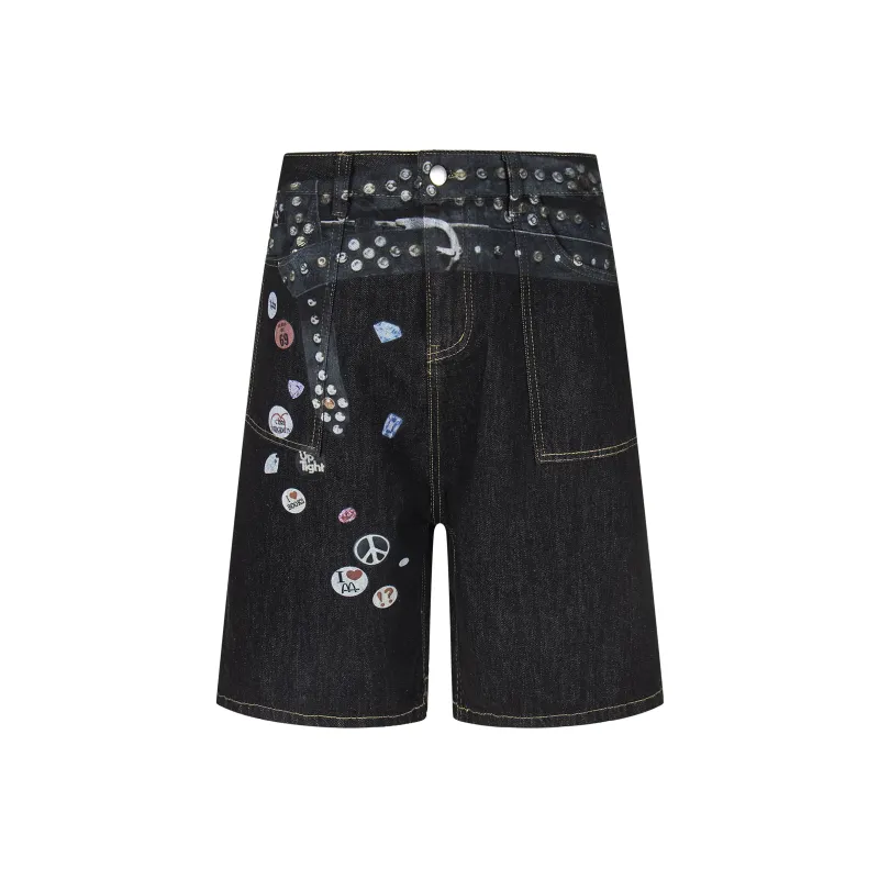 Xmithie Denim Shorts Unisex-2